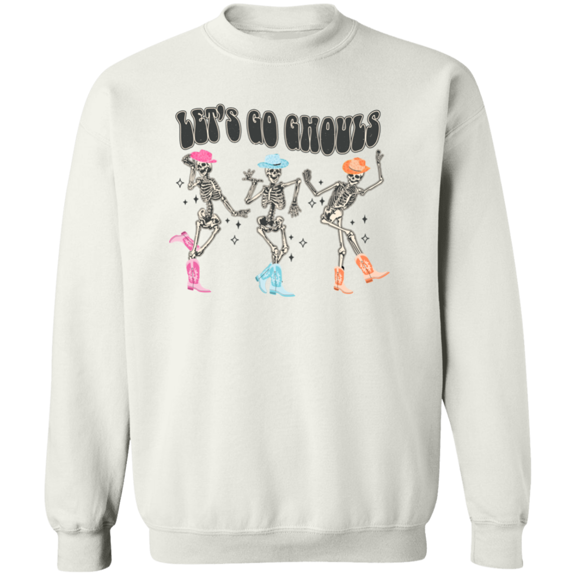 Let's Go Ghouls Skeleton Shirt