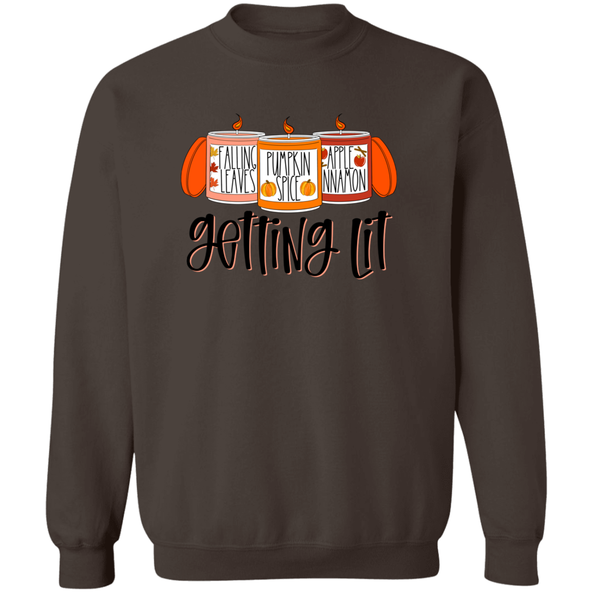 Getting Lit Fall Candles Shirt