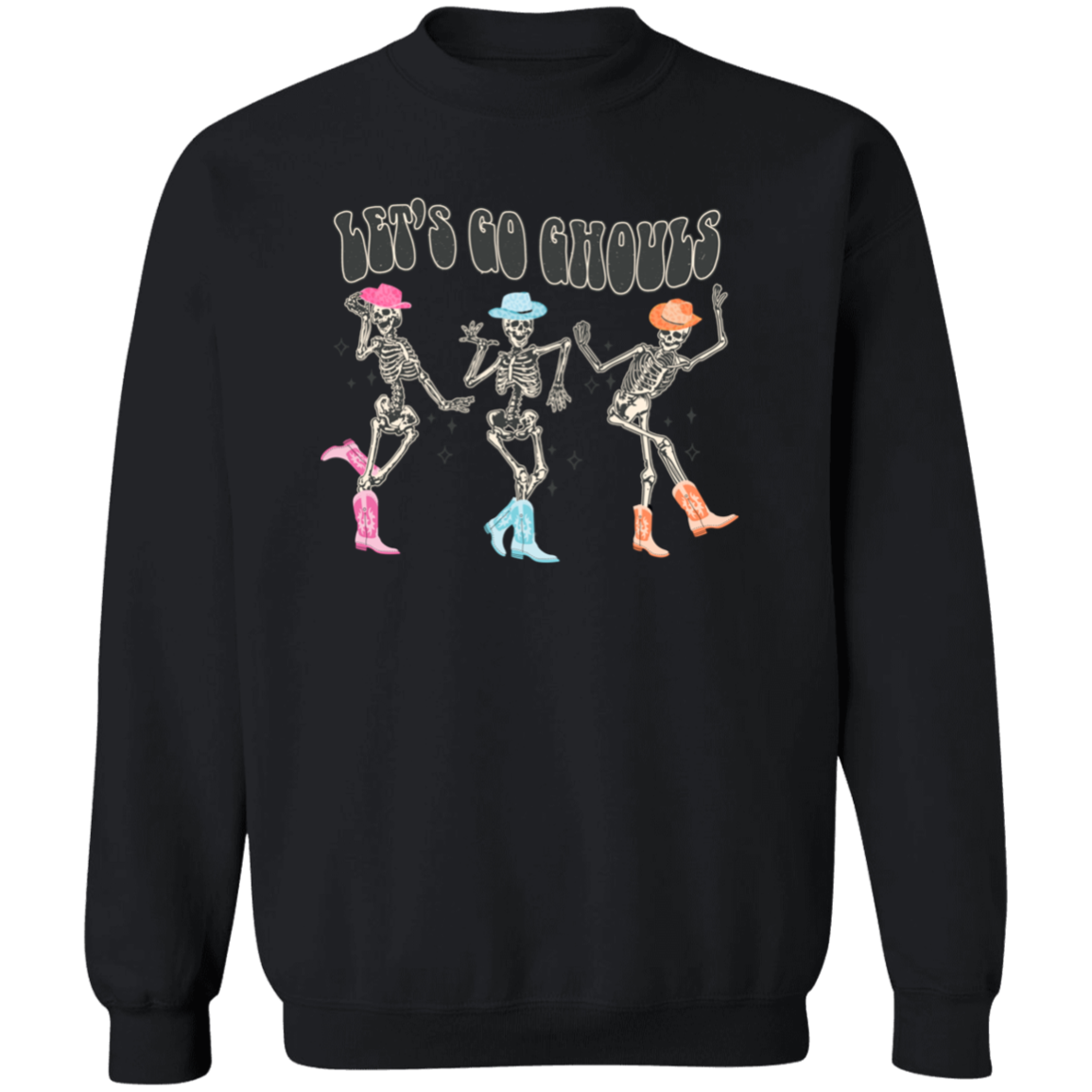 Let's Go Ghouls Skeleton Shirt
