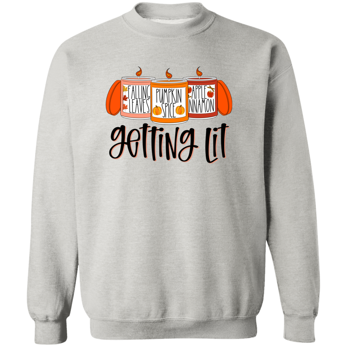 Getting Lit Fall Candles Shirt