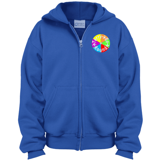 Terry Go Round Youth Full Zip Hoodie