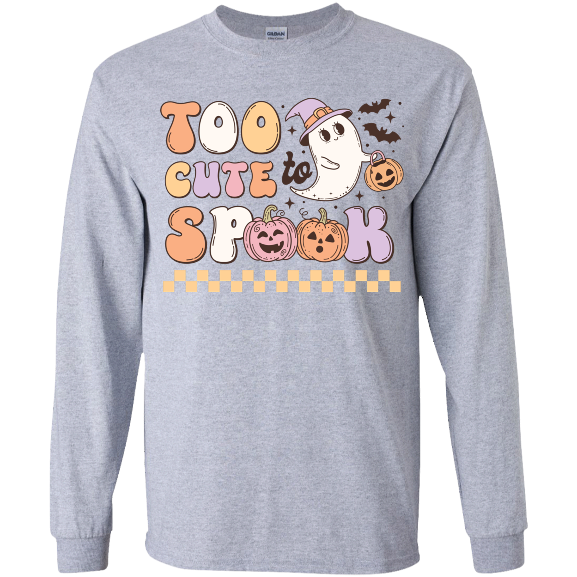 Too Cute to Spook Youth LS T-Shirt