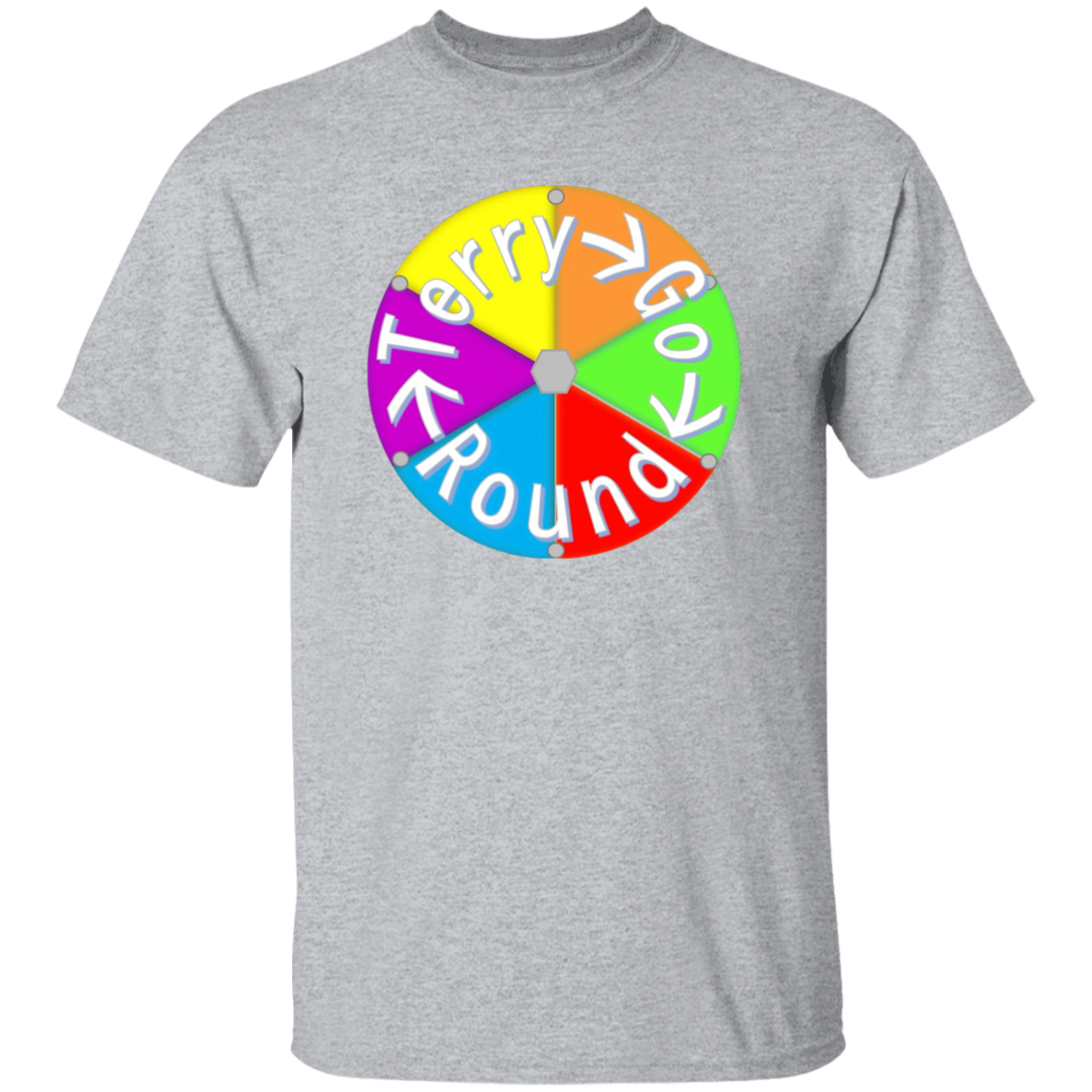 Terry-Go-Round Youth 5.3 oz 100% Cotton T-Shirt
