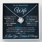 Beautiful Wife One Thing Love Knot Necklace