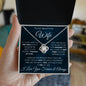 Beautiful Wife One Thing Love Knot Necklace
