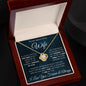 Beautiful Wife One Thing Love Knot Necklace