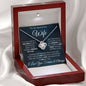 Beautiful Wife One Thing Love Knot Necklace