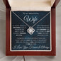 Beautiful Wife One Thing Love Knot Necklace