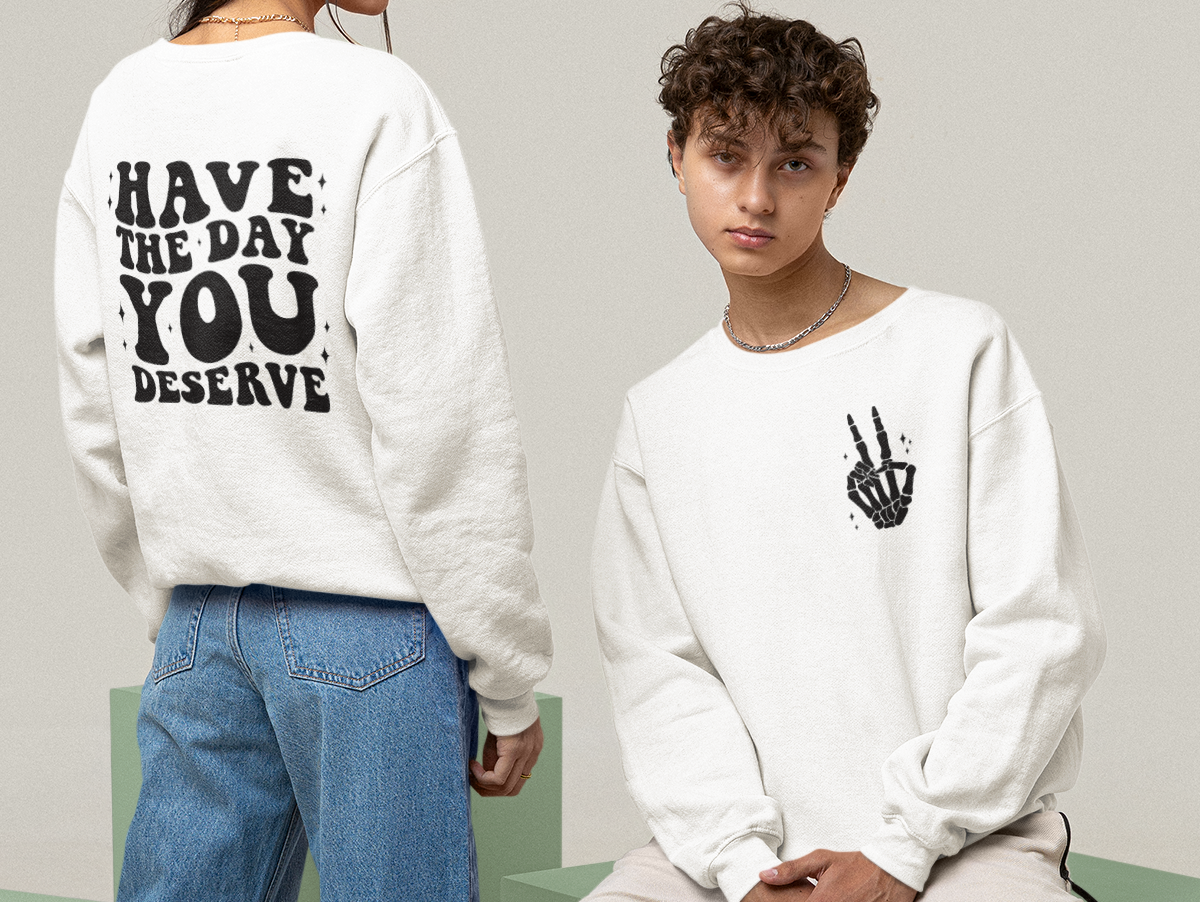 Day You Deserve Reverse Shirt