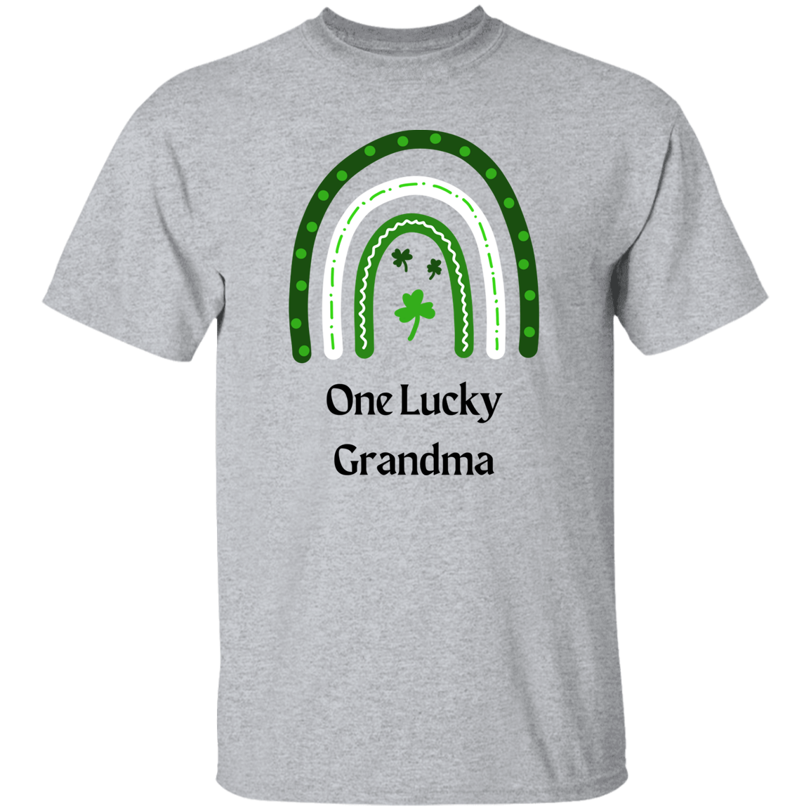 Lucky Grandma Rainbow T-Shirt