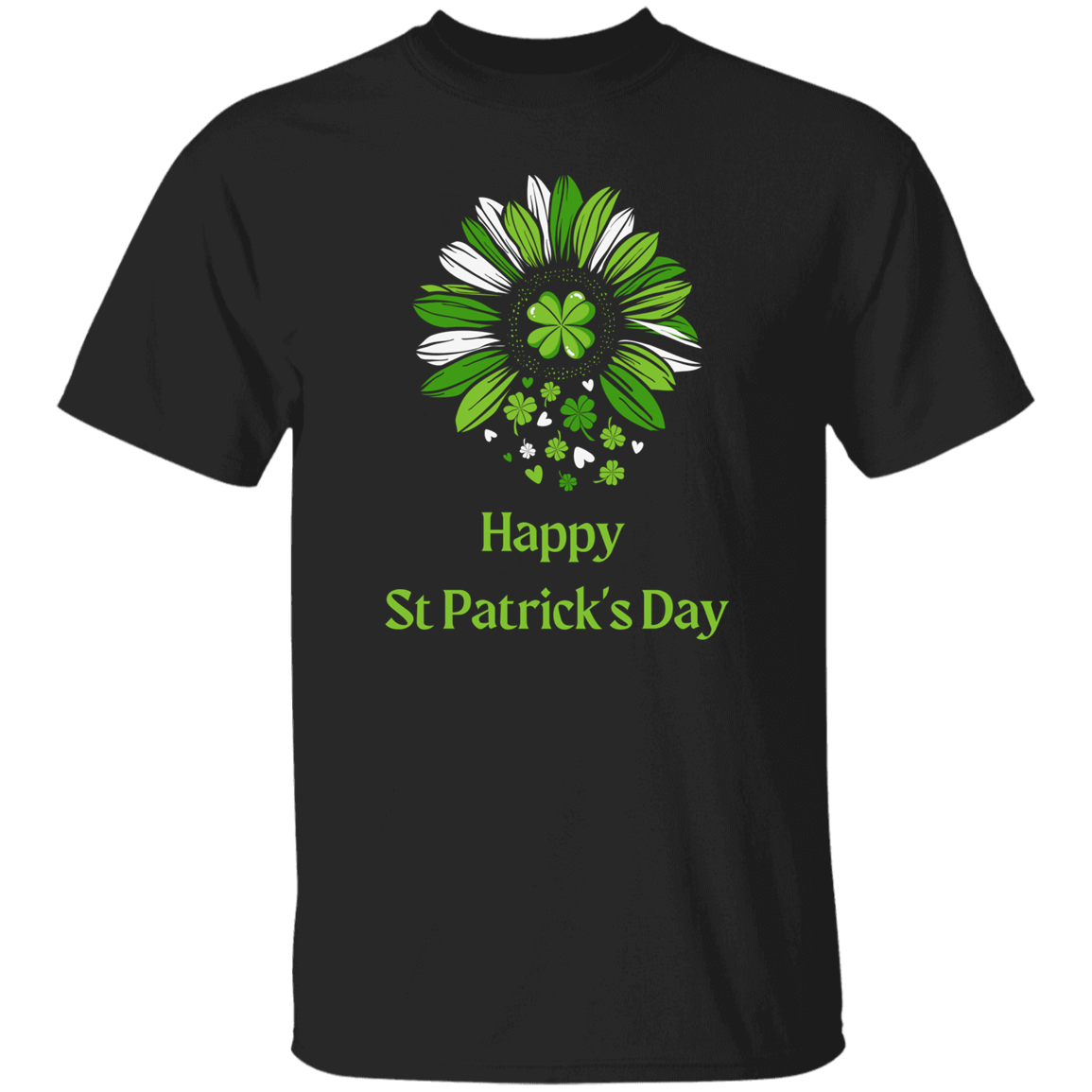 Sunflower Happy St Patrick's Day T-Shirt
