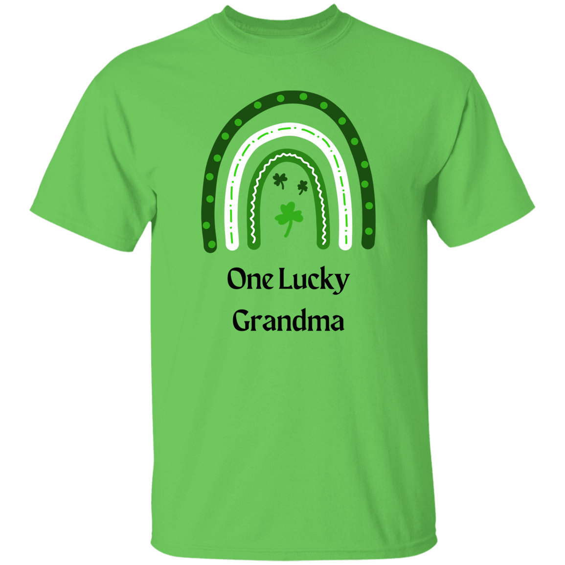 Lucky Grandma Rainbow T-Shirt