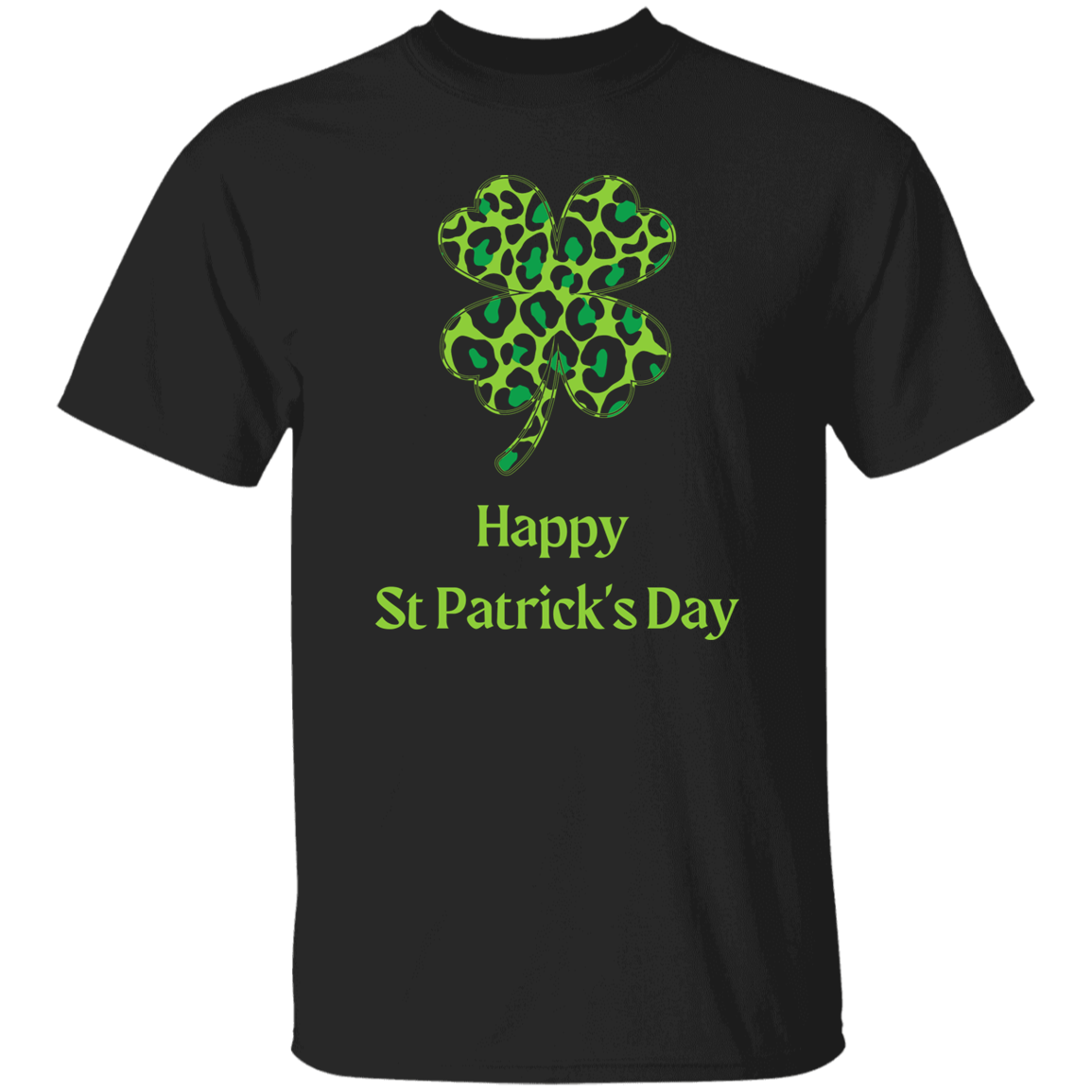 Leopard Shamrock T-Shirt