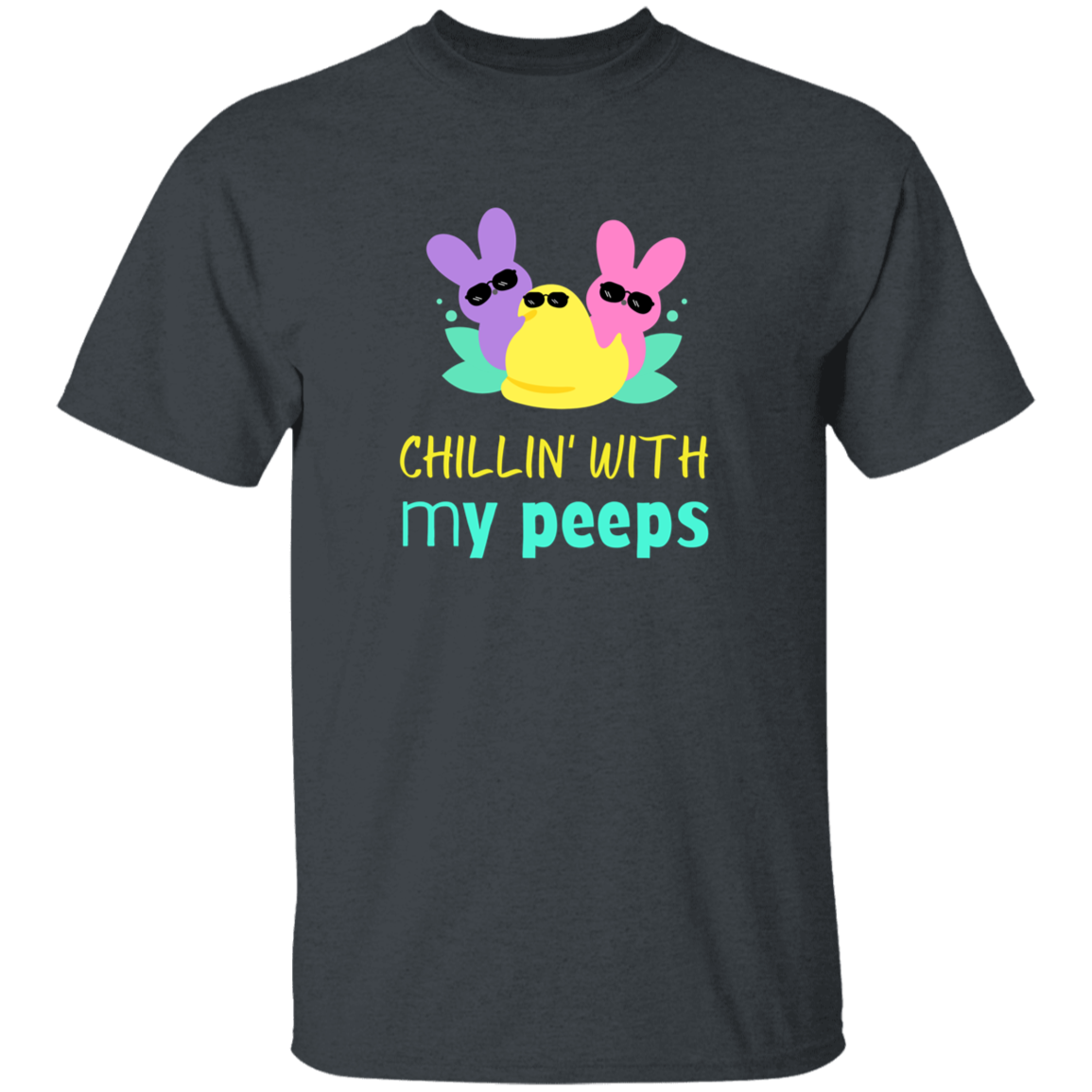 Chillin' with my Peeps Youth 5.3 oz 100% Cotton T-Shirt