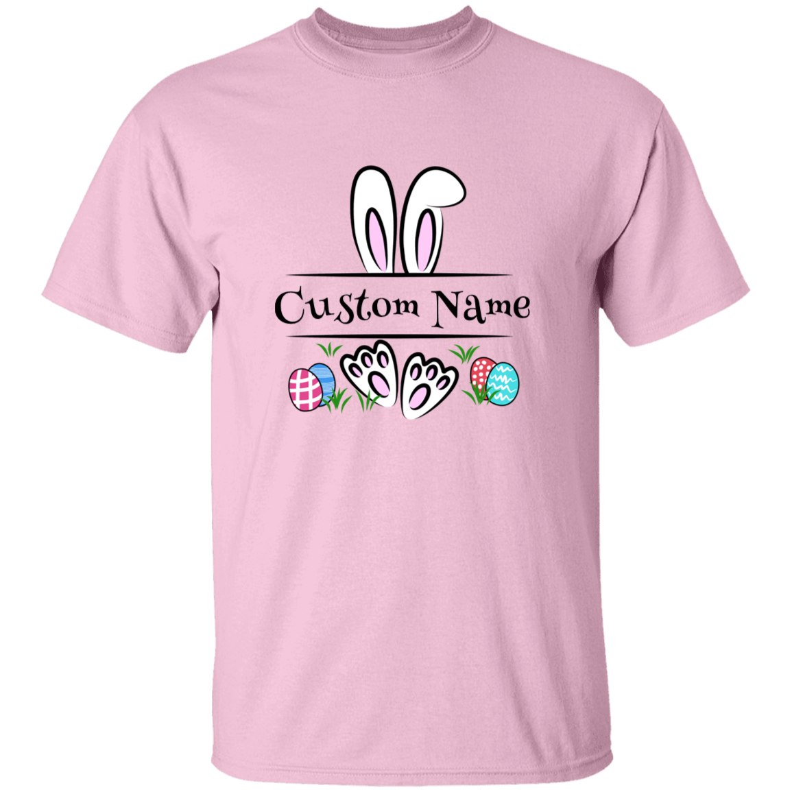 Custom Name Easter Youth 5.3 oz 100% Cotton T-Shirt