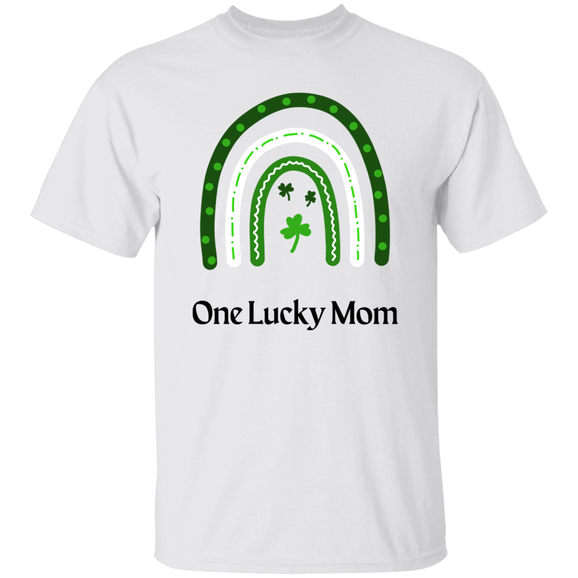 Lucky Mom Rainbow T-Shirt