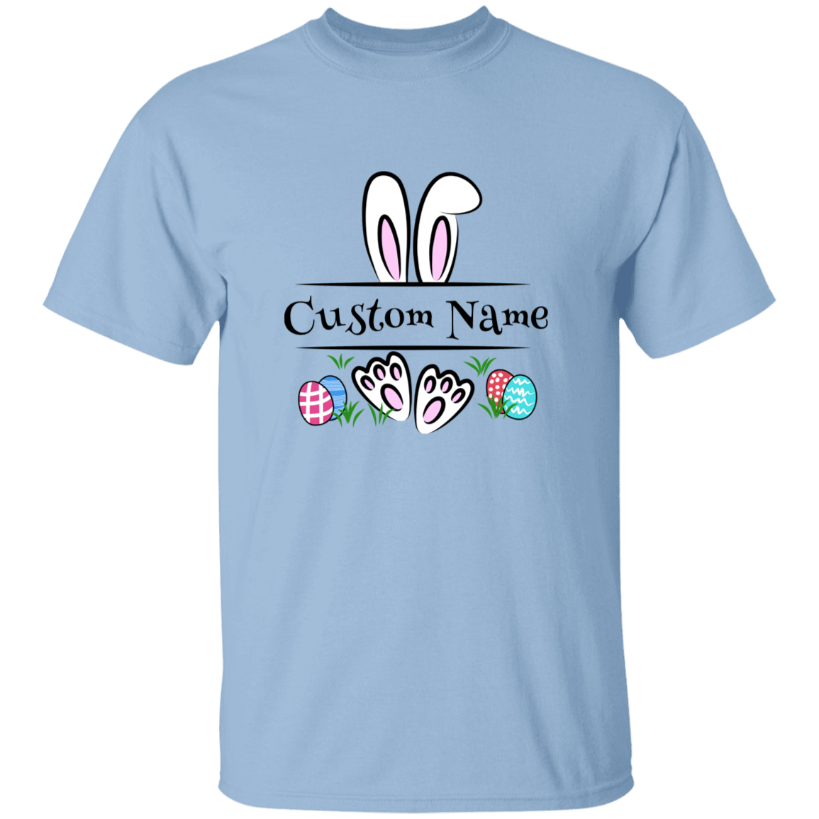 Custom Name Easter Youth 5.3 oz 100% Cotton T-Shirt