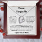 Forgive Me Forever Love Necklace