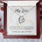 My Love Countdown to "I do" Forever Love Necklace