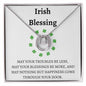 Irish Blessing Lucky In Love Necklace