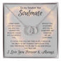 Smokin' Hot Soulmate Forever & Always Perfect Pair Necklace