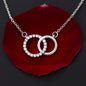 Smokin' Hot Soulmate Forever & Always Perfect Pair Necklace