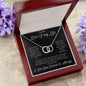 Love of my Life Forever & Always Perfect Pair Necklace