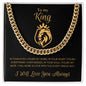 King Lion Cuban Link Chain