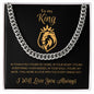 King Lion Cuban Link Chain