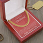 Husband Valentine's Cuban Link Chain