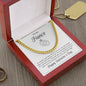 Fiance Valentine's Cuban Link Chain