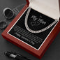 My Man Valentine's Cuban Link Chain