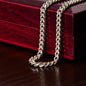 My Man Valentine's Cuban Link Chain
