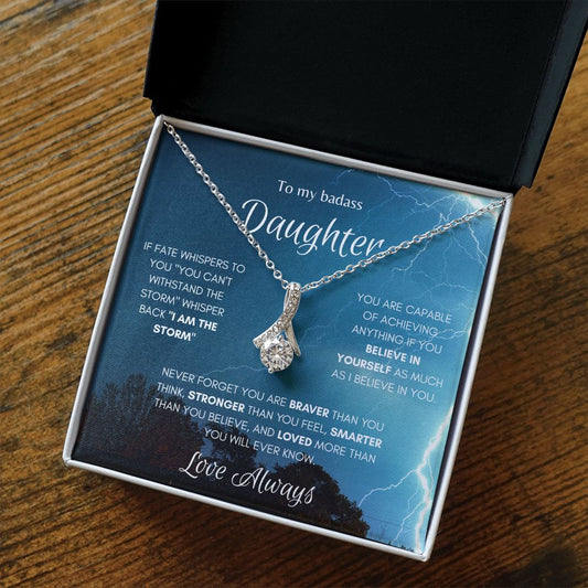 Badass Daughter Alluring Beauty Necklace
