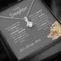 To Daughter from Mom Lioness Necklace