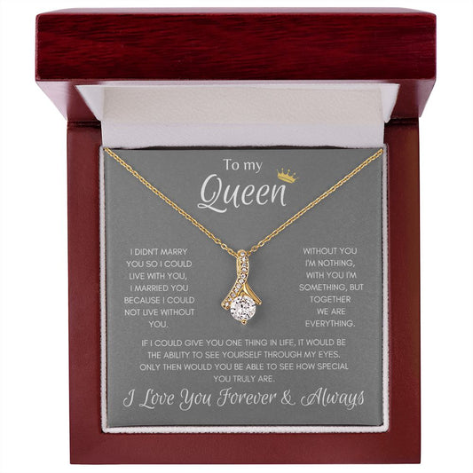 Queen Forever & Always Alluring Beauty Necklace