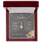 To Daughter from Mom Lioness Necklace