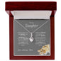 To Daughter from Mom Lioness Necklace