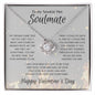 Smokin' Hot Soulmate Love Knot Necklace