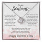 Soulmate Valentine's Love Knot Necklace