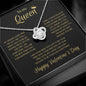 Queen Valentine's Love Knot Necklace