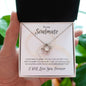 Soulmate Countdown to "I do" Love Knot Necklace