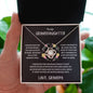 Granddaughter from Grandpa Love Knot Necklace