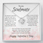 Soulmate Valentine's Love Knot Necklace