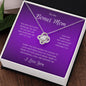 Bonus Mom Love Knot Necklace