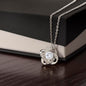 Soulmate Countdown to "I do" Love Knot Necklace