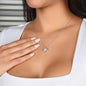 Awesome Daughter Love Knot Necklace