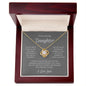 Amazing Daughter Love Knot Necklace