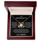 Granddaughter from Grandpa Love Knot Necklace