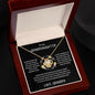 Granddaughter from Grandpa Love Knot Necklace
